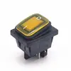 Interruptor de barco impermeable conjoined de alta corriente 30A KCD4 de cuatro patas dos posiciones interruptor basculante de encendido/apagado impermeable con luz