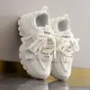 Zapatillas Deportivas Casual de Moda para Mujer, Estilo Dad, Malla Doble, Nuevas de Otoño, Suela Gruesa que Aumenta la Altura, Venta al por Mayor Disponible