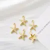 Pingente para Colar DIY Acessórios de Joias Série Oceano Completo de Diamante Banhado Pendente Concha Búzio Estrela do Mar Vieiras