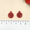 Surtido de 30 suministros de boda de bendición de fortuna roja estilo chino, colgante DIY, caja de dulces, llavero, accesorios de joyería