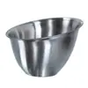 Cubo de acero inoxidable para verduras de barbacoa de estilo coreano, lechuga, verduras verdes, tazón diagonal, olla caliente, restaurante, buffet, tazón de condimentos, tazón de ensalada
