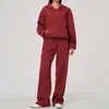 Conjunto novo de moletom com capuz estilo americano, esportivo, moderno, casual, versátil, de corte solto e quente. 5555
