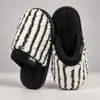 Chinelos de algodão para uso interno em casa, inverno, sola macia, silenciosos, femininos, outono, pelúcia quente, antiderrapantes, chinelos de algodão para casa, masculinos