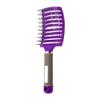 Pente Big Bend Transfronteiriço Pente Polvo Pente para Cabeleireiro Crina de Porco Curvado Pente de Massagem Pente de Corte Pente de Plástico para Modelar Cabelo