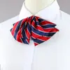 Flor de Cuello Profesional Banco Azafata Estudiante de Negocios Ropa de Trabajo Uniforme Camisa Lazo de Encaje para Mujer Sin Lazo
