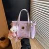 Bolsa de Mão Modelo 2026 Estilo Desenho Animado de Fábrica de Origem para Comércio Exterior, Bolsa de Mão e Bolsa Transversal, Moderna e Versátil, Exquisite Bolsa Estilo Cesta
