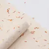 Novo papel de borra de café com textura artesanal, papel de embalagem para arranjos florais feitos à mão, materiais DIY para floriculturas