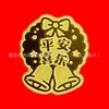 Las pegatinas para teléfono de oro puro 999, con un diseño de princesa, son perfectas para eventos corporativos, obsequios promocionales y marketing creativo.. Disponible para venta al por mayor
