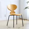 Cadeira de formiga Nordic espessado plástico encosto cadeira designer Home Light luxo simples cadeira de jantar mesa e cadeira cadeira de negociação
