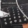 Bolas de Diamante Brilhantes Novas Empilhadas para Nail Art, Acessórios de Nail Art, Mini Produtos Acabados Brilhantes, Acessórios de Strass para Unhas Usáveis Feitos à Mão