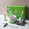 Conjunto de chá matcha, caixa de cor, cultura transfronteiriça, conjunto de chá japonês, tigela matcha japonesa com boca, caixa de presente, atacado