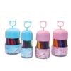 Huilin Portaplumas Plástico Limpio Palillo de Óleo Crayon Infantil Pincel de Pintar para Colorear Estudiantes Lavable 36 Colores