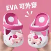 Chinelos Infantis para Meninos e Meninas, Novo Verão Desenho Animado para Interior Casa Eva Antiderrapante Sapatos de Praia para Crianças Pequenas e Médias
