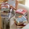 Toalla de Baño de Gasa de Algodón de Cuatro Capas Transfronteriza Toalla Aumentada Manta Pequeña de Verano para Cochecito de Bebé Toalla Envolvente para Niños