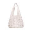 Bolsa de Hombro Cruzada Retro Paisley Hueca Versátil Casual Grande para Mujer Primavera 2025