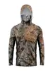 Ropa de Pesca de Manga Larga Transpirable con Protección Solar Camiseta Camuflaje Estampado de Verano Ropa de Pesca Transfronteriza