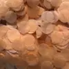 Balões de Confete Cheios com Pedaços de Papel, Balões Transparentes Ondulados para Jogar em Casamentos Cheios de Discos de Papel