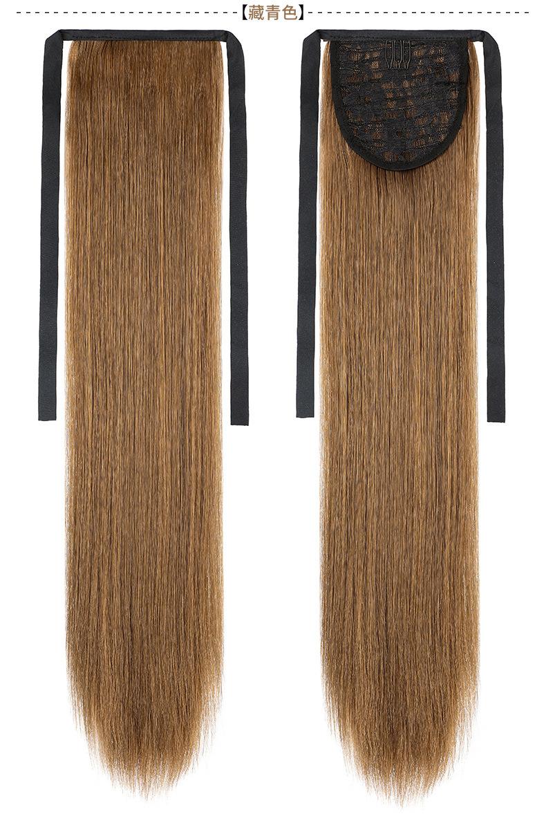 绑带直发马尾_04