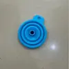 Embudo Plegable Cocina Silicona Grado Alimenticio Juego Especial Transfronterizo Embudo Pequeño Mini de Silicona Grado Alimenticio