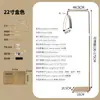 Luz de Media Luna Transfronteriza de 24 pulgadas para Tatuajes, Uñas, Extensiones de Pestañas y Uso en Salones de Belleza, Luz de Relleno LED en Forma de Arco U para Ojos, de Pie