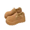 Sandalias Birkenstock de Plataforma Retro para Mujeres Bajitas 2026 Otoño Nuevo Estilo Versátiles con Faldas Suela Suave Zapatos Casuales Individuales