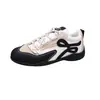 Zapatos casuales de bloques de color, nuevos zapatos de suela blanda 2026 moda estilo coreano, zapatillas de entrenamiento alemanas para jóvenes mujeres, patchwork de otoño
