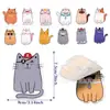 UB031 Post-its de Kitty Papelería Extraterrestre Post-its Pegatinas para Diario Personal Supplies Culturales de Oficina Notas
