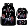 Mochila Mágica de Liberación Rápida Transfronteriza de Spider-Man Dibujo Animado Mochila Escolar para Estudiantes Mochila Escolar para Niños