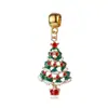 Amazon Enfeites de Árvore de Natal Coloridos Pingente DIY Acessórios Pingente de Pulseira de Corda Trançada Decorações de Corda de Feriado Transfronteiriço Enfeites Pendurados