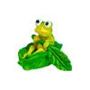 Musgo Micro-Paisaje Resina Acuario Paisajismo Nuevo Hoja de Loto Rana Adornos Accesorios DIY Regalos para Eventos