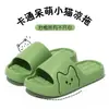 Pantuflas de Casa de Suela Gruesa para Mujer, Nuevo Modelo Verano 2026, Chanclas de Baño Antideslizantes para Interiores con un Diseño de Dibujos Animados Suave y Silencioso para Hombre