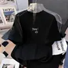Camiseta de Algodón 100% Puro para Niña, Cuello Redondo, Manga Corta, Nuevo Estilo de Verano, Ropa de Moda para Niños y Bebés, Estampado de Dibujos Animados, Top Versátil