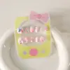 Set de Manicura Infantil para Niños de 3-6 Años 12 Piezas Removible y DIY Pegamento de Gelatina Larga Duración Impermeable y No Dañino para las Uñas Venta al Por Mayor