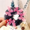 Bolsa de Rede para Cabelo de Dança Infantil Ballet Latinas Exame de Grau Rede para Cabelo Bola de Cabelo para Cabelo de Dançarina Artefato para Cabelo