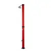 Coluna de Chuveiro Solar 20L Vermelho Azul Prata Preto Exterior Praia Surfe Chuveiro Redondo Coluna de Chuveiro Quente