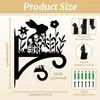 Artesanía Metálica Transfronteriza Ganchos para Colgar Plantas Decorativos para Exteriores Canastas Colgantes Macetas Artículos de Interior Adornos Colgantes