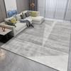Tapete de chão grande de carpete comercial de linha tridimensional para sala de estar, quarto e sala de estar