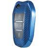Adecuado para funda de llave Peugeot Citroen DS 4008 smart 5008 funda de llave fibra de carbono C5 funda protectora para control remoto