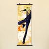 Dibujo animado anime One Piece Personaje dorado Luffy Sauron superventas pintura colgante habitación dormitorio pintura colgante recomendación exposición cómic