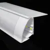 Venda Direta de Fábrica Fita de LED Dupla Curva Etiqueta de Preço Fita de LED para Etiqueta Fita de Publicidade Translúcida para Cartão Canaleta de Luz Quadrada para Balcão de Maquiagem