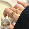 Anillo de Conejito Dulce para Mujer, Lindo y Moderno, Anillo Abierto de Nube Fresco y Único, Anillo de Dedo Índice de Lujo de Moda