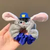 Popular Banda para el Cabello Judy de Crazy City Serie Animales Pinza para el Cabello de Peluche Dulce y Versátil Bola para Coleta Alta Accesorio para el Cabello