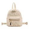 Mochila sencilla de estilo japonés, popular bolso para mujer, novedad de 2023, mochila informal con hilo bordado para estudiantes y niñas, mochila de gran capacidad que combina con todo.