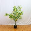 Limoeiro Artificial Planta em Vaso Planta Decorativa de Interior para Sala de Estar Árvore Falsa Ornamento de Chão Planta Verde para Casa Alta Simulação