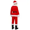 Crianças Adultas Veludo Dourado Papai Noel Fantasia Cosplay Halloween Cosplay Performance de Palco Falei Atacado Transfronteiriço