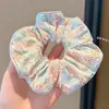 Novedad 2025 Scrunchie para Niñas, Lazo para Cola de Caballo Alta, Accesorio para el Cabello tipo Moño de Flor que no Daña para Niñas Pequeñas