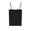 Chaleco deportivo sin costuras, sin tirantes y con cintura integrada, antideslizamiento, ligero, de color sólido, con almohadilla para el pecho, ropa interior para mujer