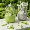 Set de Cortauñas para Bebés Recién Nacidos, Set Especial para Niños Pequeños, Recortador de Uñas, Cortauñas, Herramienta Segura Anti-pellizcos