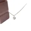 Collar de copo de nieve navideño, de nicho y moderno, con un toque de alta gama, gargantilla versátil y exquisita, un regalo de inspiración vintage para el cumpleaños de una novia