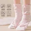 Calcetines para dormir Douyin, estilo juvenil de media pantorrilla de algodón, específicamente para dormir en primavera y verano, calcetines para dormir simples y holgados para aire acondicionado